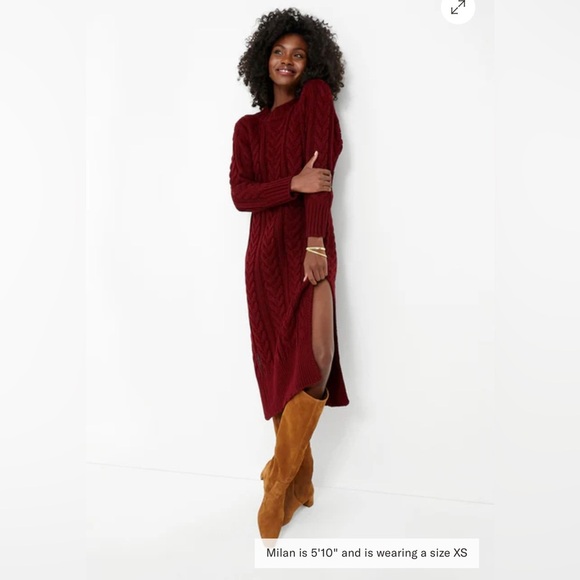 Tuckernuck Dresses & Skirts - HYACINTH HOUSE
Maroon Maddox Sweater Dress
Size XS